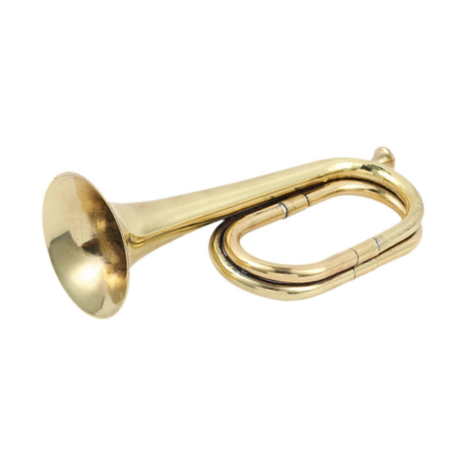 Trompete com Bocal de Escotismo Trompete para Orquestra de Escola Iniciante Ouro
