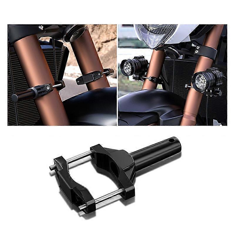 Motorcycle Handlebar Clamp Spotlight Bracket Spotlight Fixed Clip 14*7.2cm 1 Pc