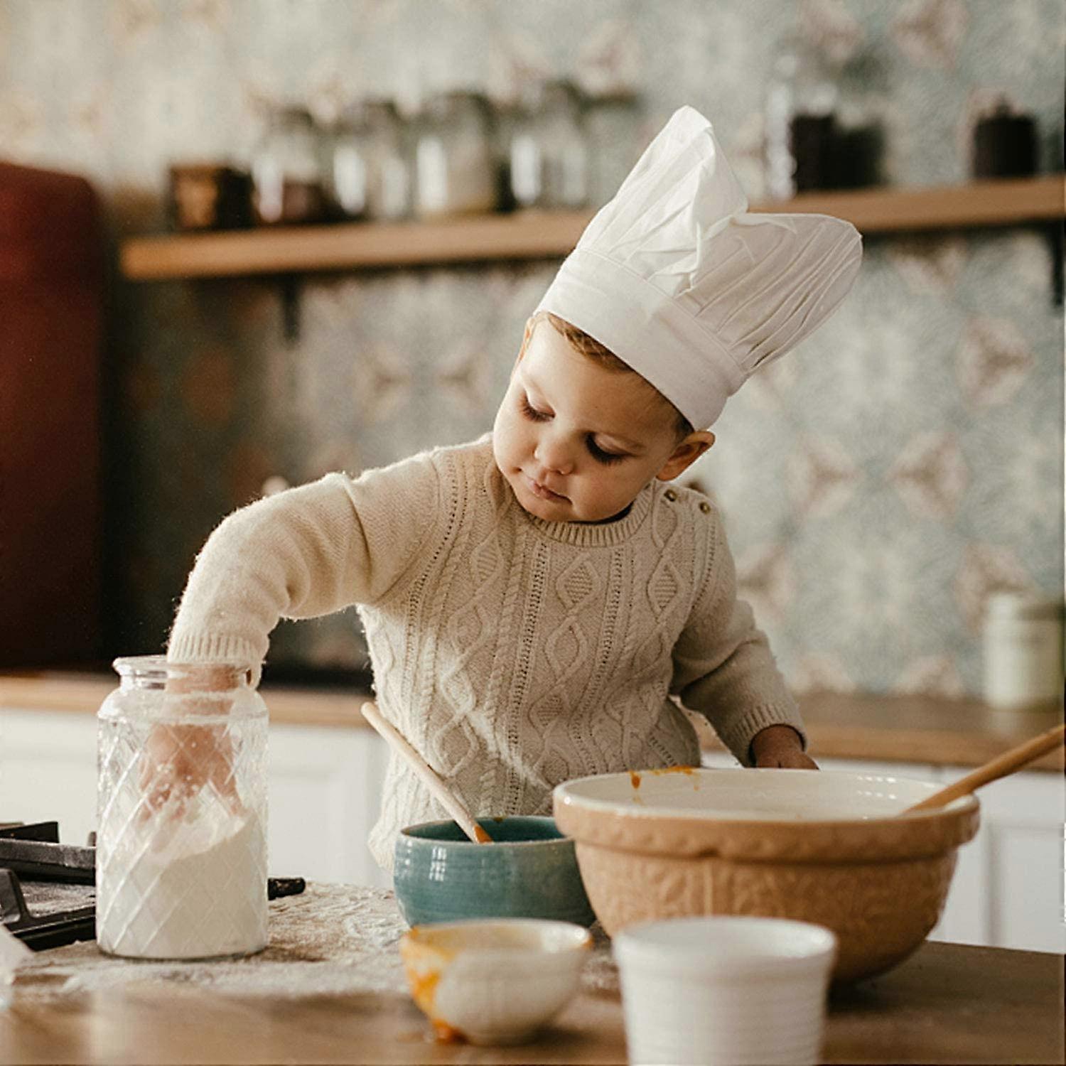 Chapeau De Chef Réaliste Casquette De Cuisinier Et Toque De Boulanger Trucs De Restaurant