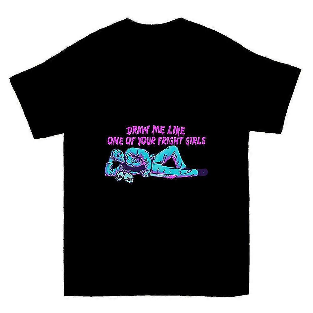ارسم لي مثل واحدة من الفتيات الخائفات تي شيرت