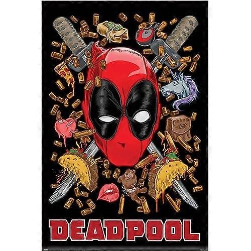 Deadpool Chimichanga Poster