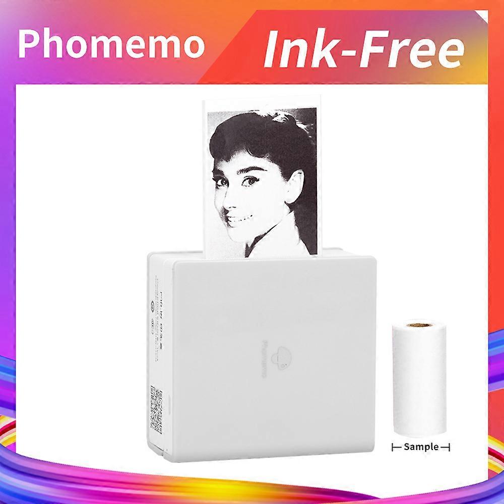 Portable Printer M02 Sticker Thermal Printer Handheld Label Maker Labeler for Journal Organization Study Notes