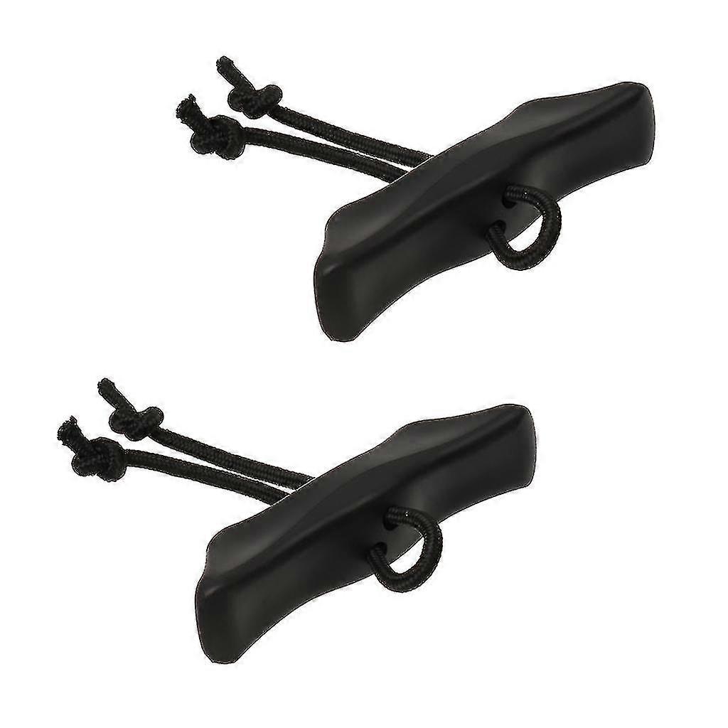 Kayak Toggle Handles 2 Pack Carry Loop Handles Canoe Universal, Kayak, Black