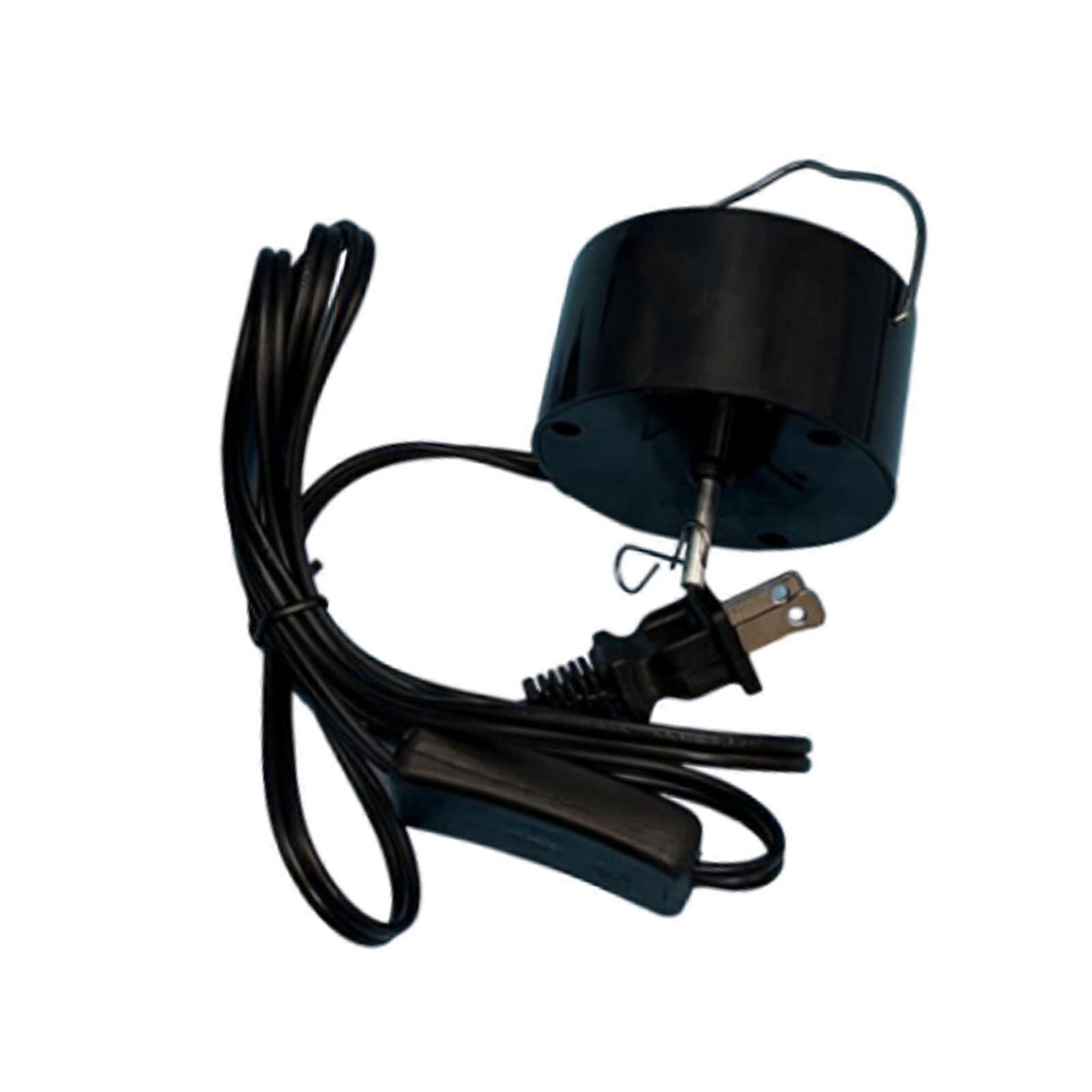 Wind Spinner Motor US 110V Plug for Interior Decorations Versatile with Hook