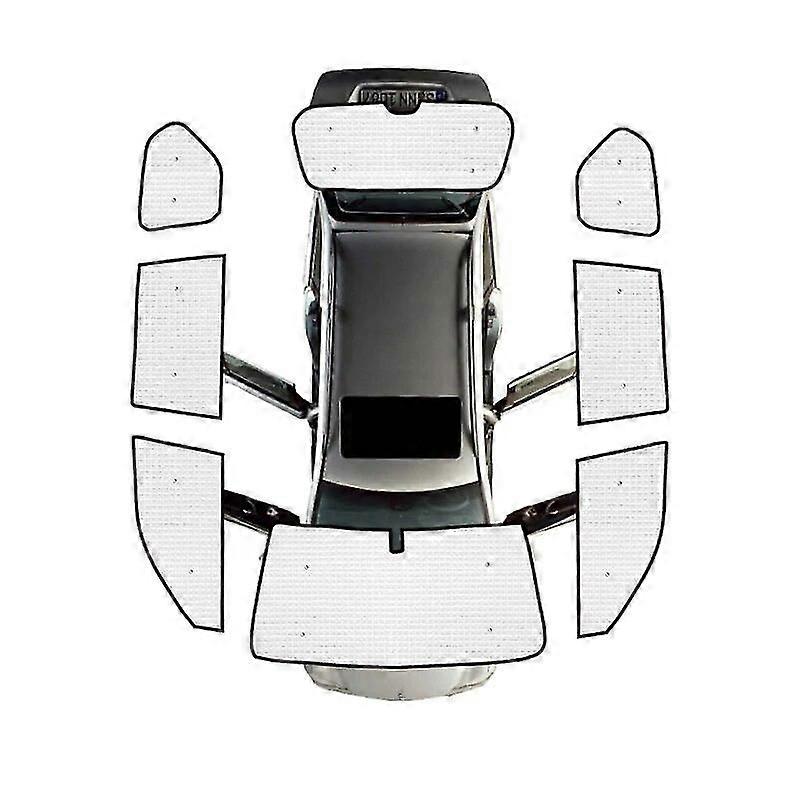 Copri Completamente Tende Da Parasole Per Toyota Land Cruiser Prado J150 Accessori Fj150 Lc150 2010 ~ 2019 Parabrezza Windows Surround Visor Tutti ...