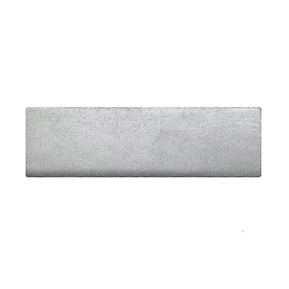Pata rectangular de madera plateada 4,5 cm (1 pieza)