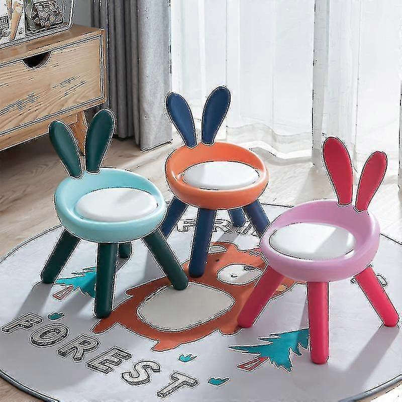 Yh-plastic Step Stool With Back Support Anti Slip 4- Foot Step Stool For Kids Toddler Child Cute Pet