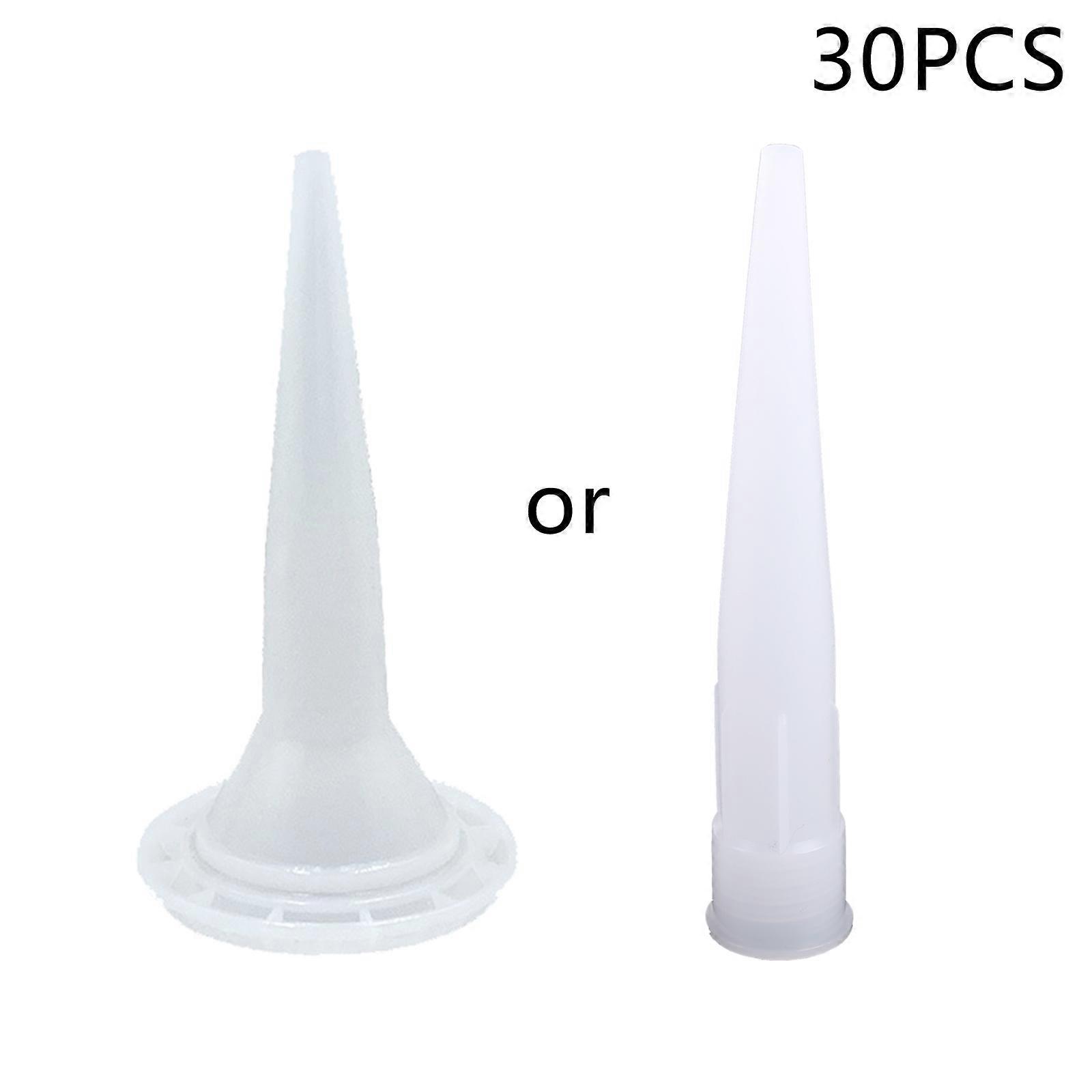 Reusable Sausage Caulking Gun Tips and Cone Nozzles Caulk Nozzle Applicator