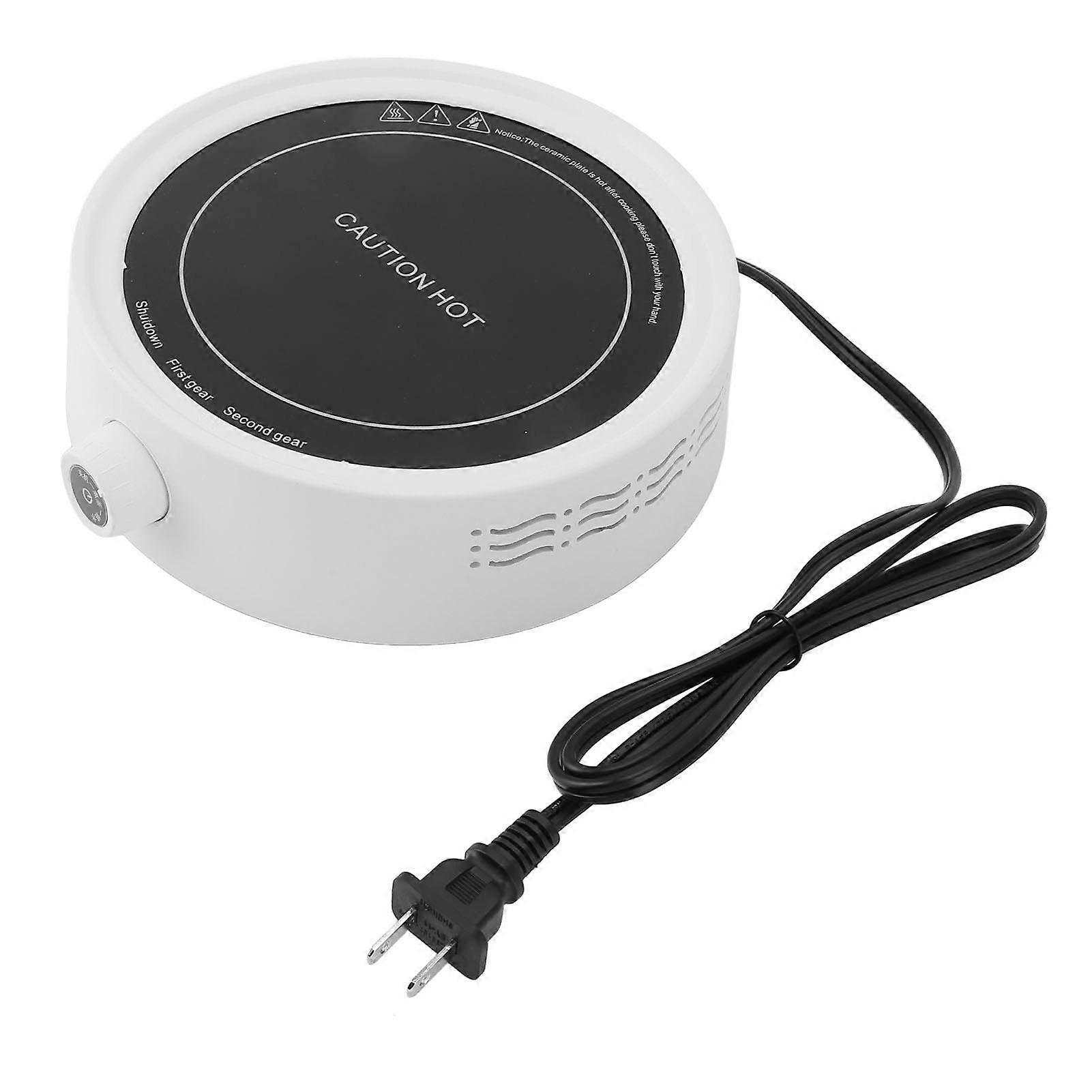 موقد كهربائي 650 واط موقد سيراميك كهربائي متعدد الوظائف لغلي الماء صنع الشاي صنع القهوة