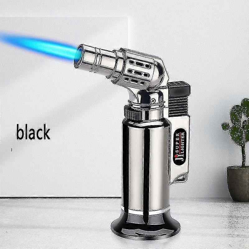 Jet Flame Windproof Cigar Lighter Butane Gas Blowtorch Lighter For Kitchen Grill