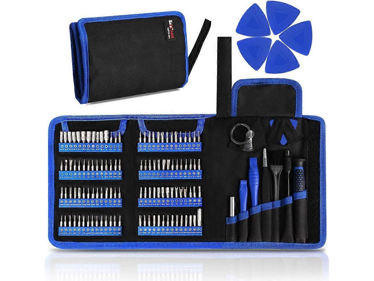 126 in 1 Precision Screwdriver Set with 111 Bits Magnetic Driver Kit Professional Electronics Repair Tool Kit for Repair Computer, PC, MacBook, Laptop