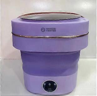 8.5L Capacité Petite Machine À Laver Avec Fonction De Déshydratation Mini Machine À Laver Machine À Laver Portable Machine À Laver Pliante Pour Sous-Vêtements, Soc
