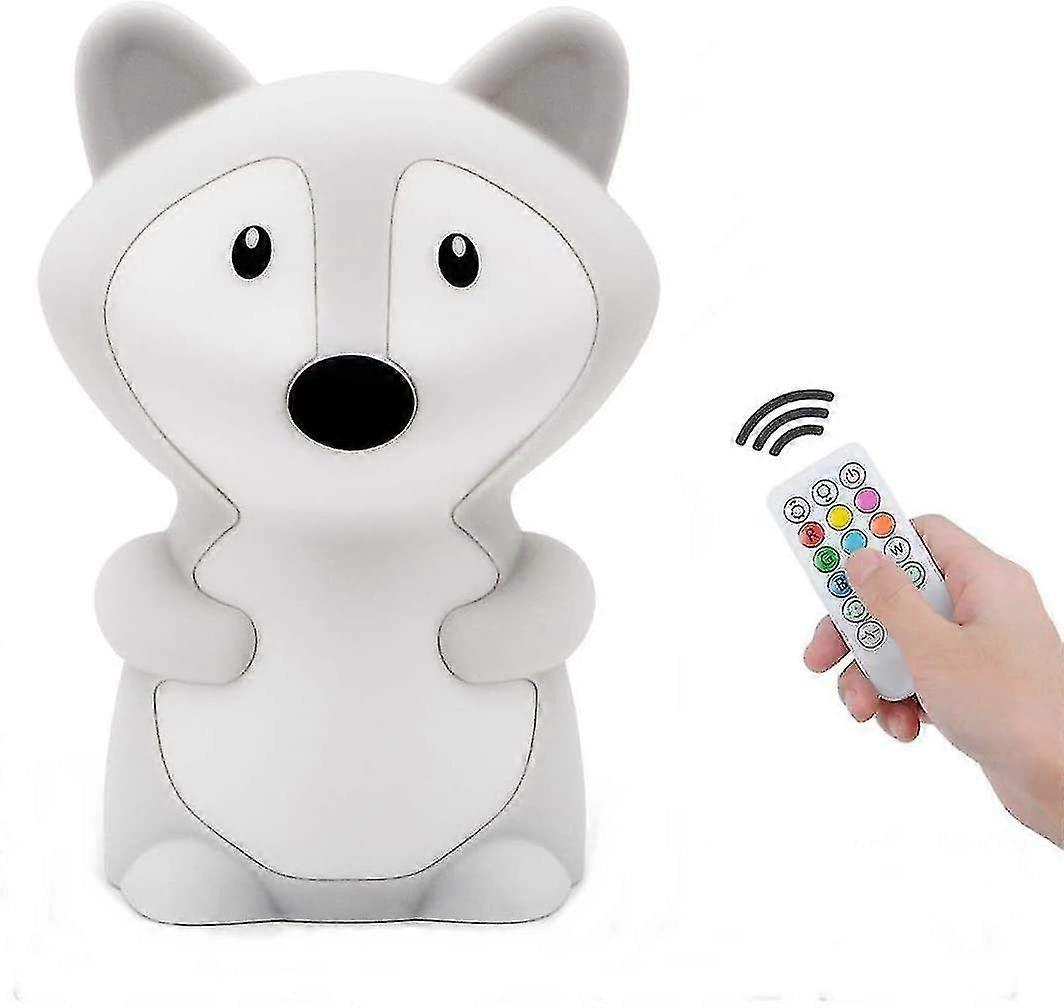 Night Light Child Bedroom Lamp Fox Light