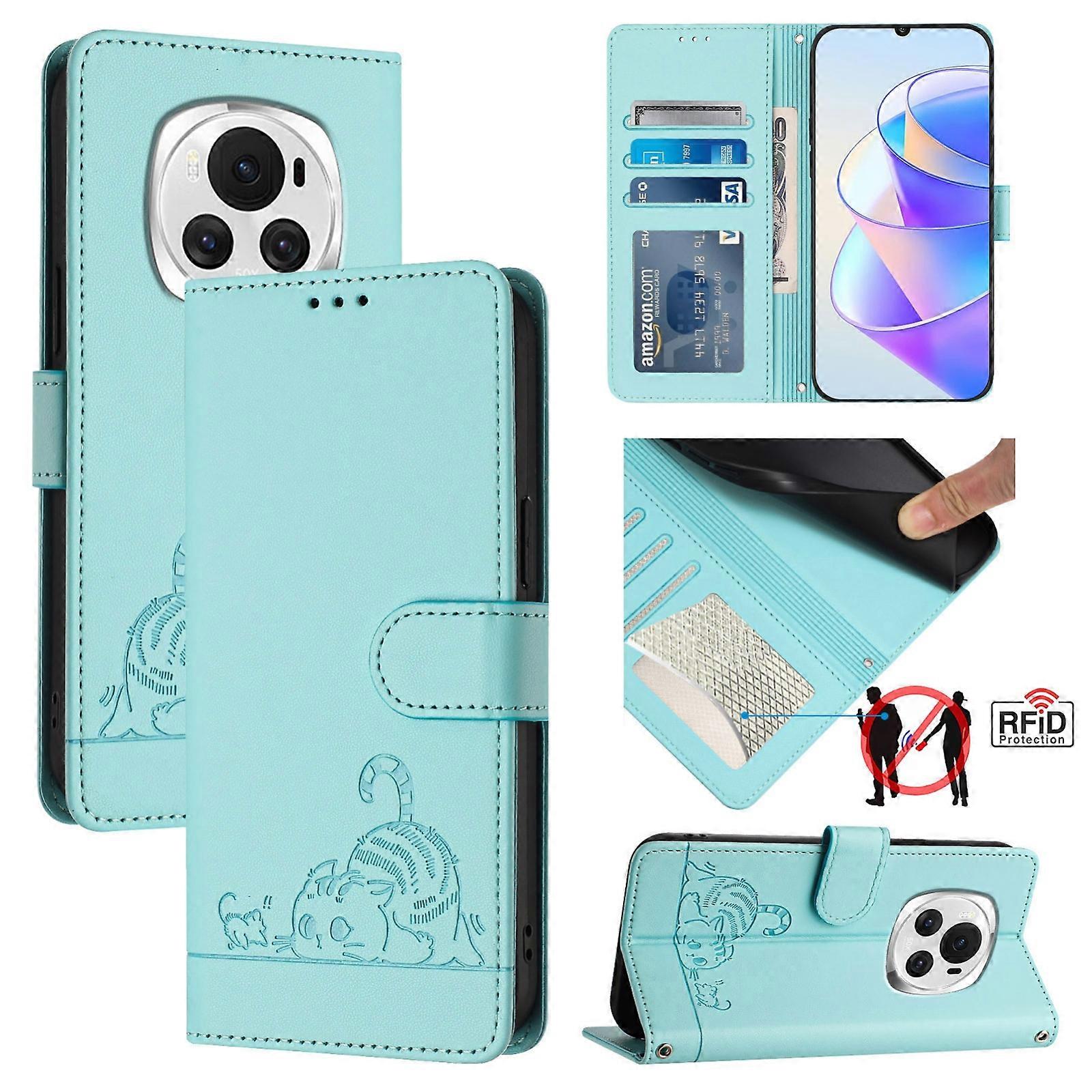 Cat Pattern Case For Honor Magic6 5G Global