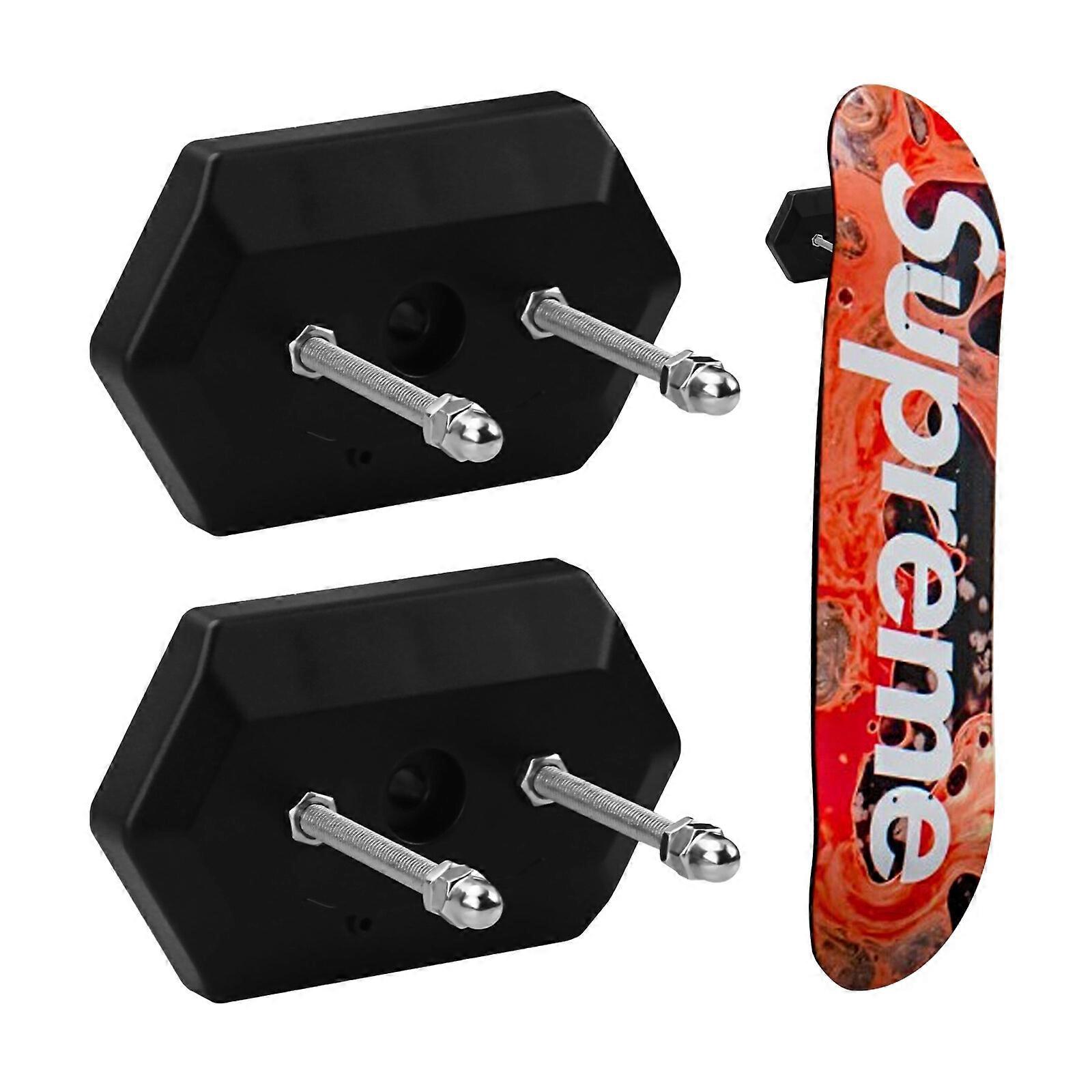 2pcs Wall Mount Durable Skateboard hanger Storage for display Of  Floating Effect 2023