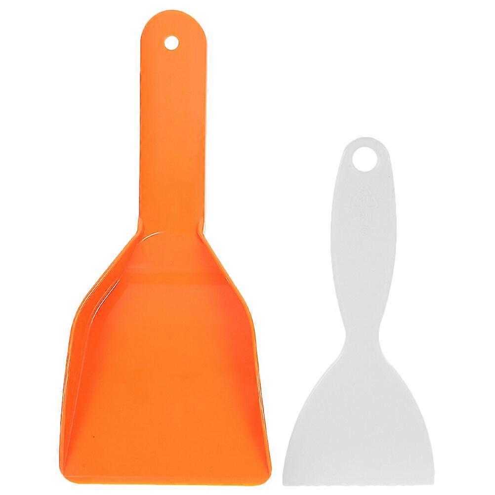2pcs Refrigerator Deicing Shovel Practical Ice Scoop Snow Removing Shovels