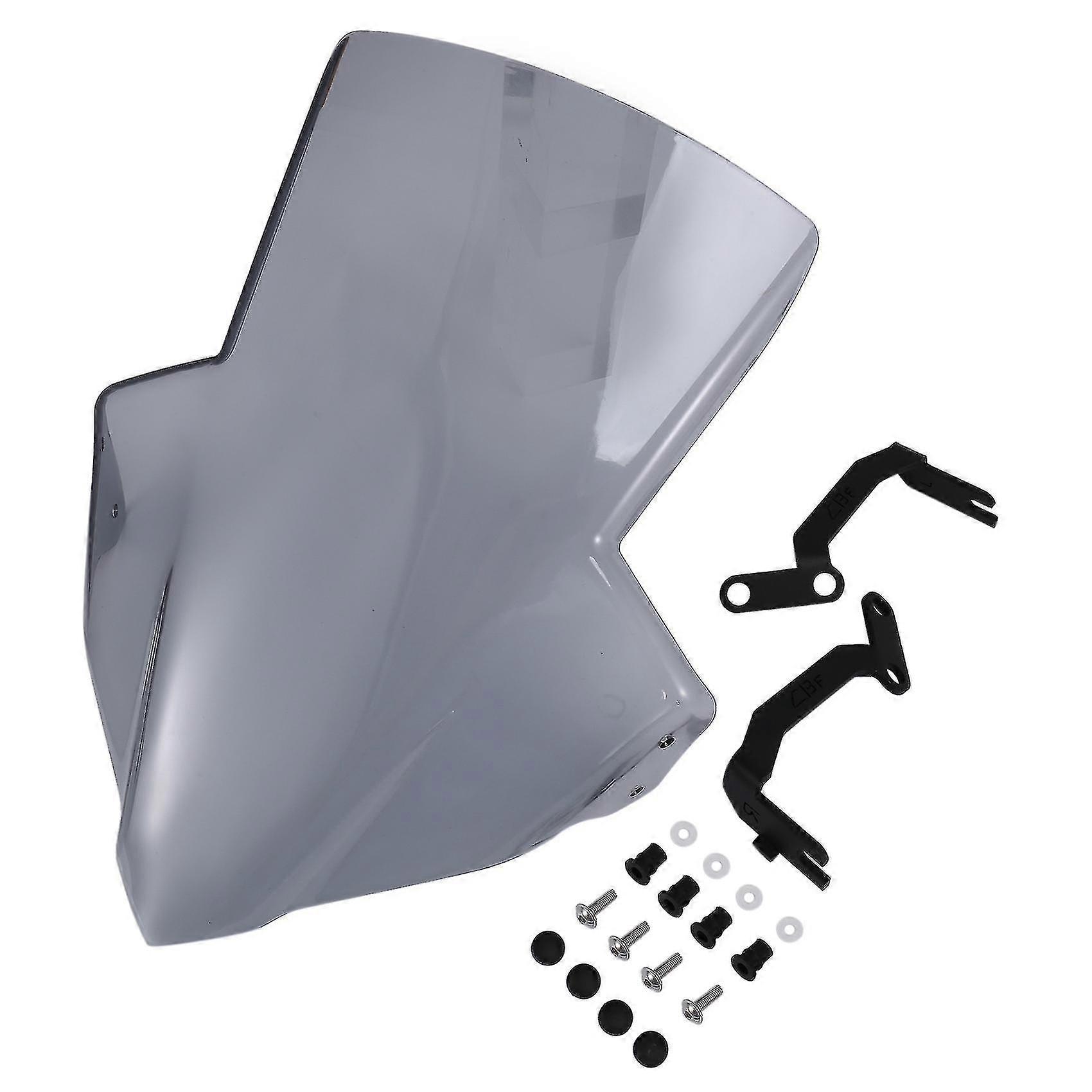 For Honda Cb650f 2014-2020 Cb 650f Wind Deflector(transparent Grey)
