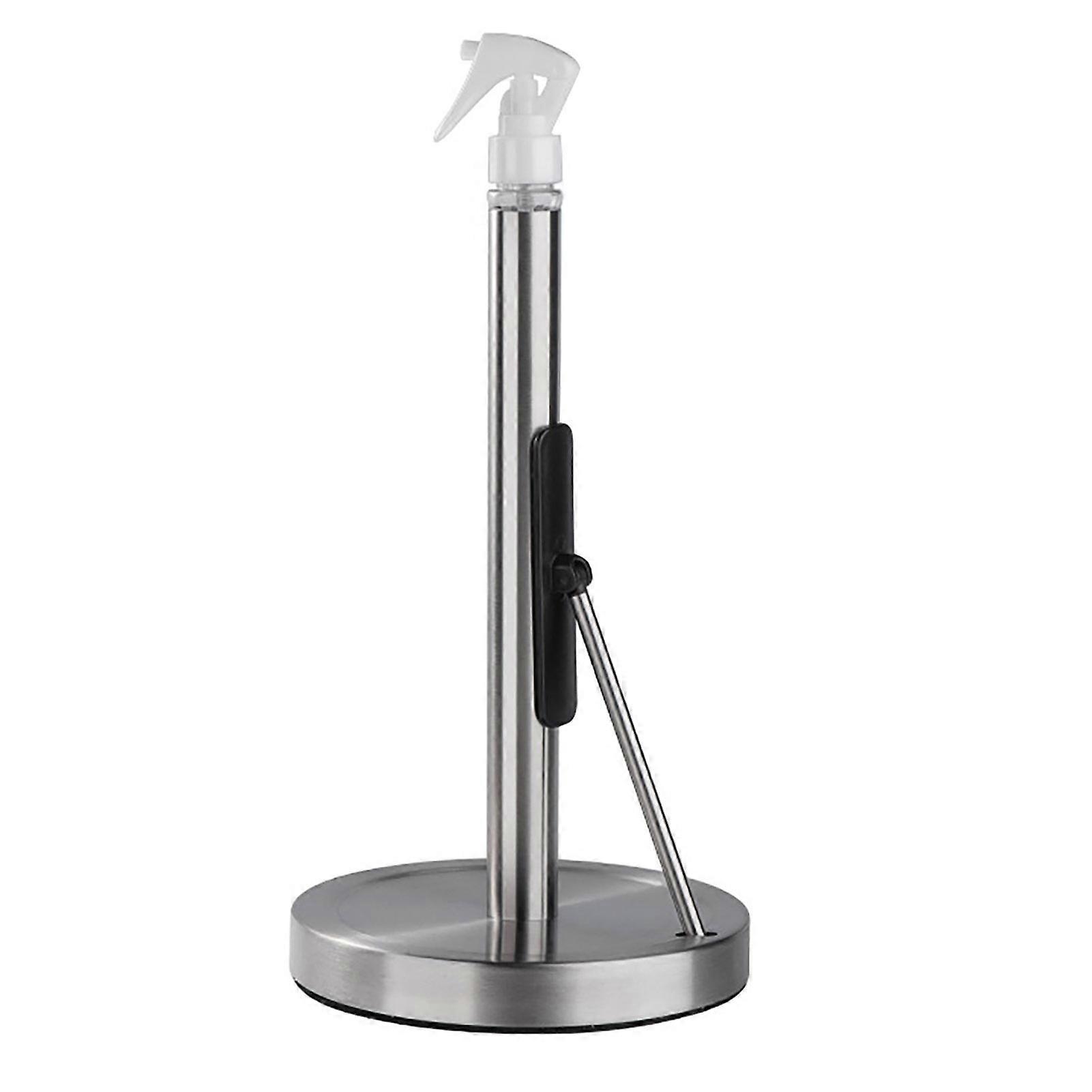 Kitchen Paper Holder Stainless Steel Sleek Vertical Paper Towels Storage Rack for Easy Access Organization Jikaixiang