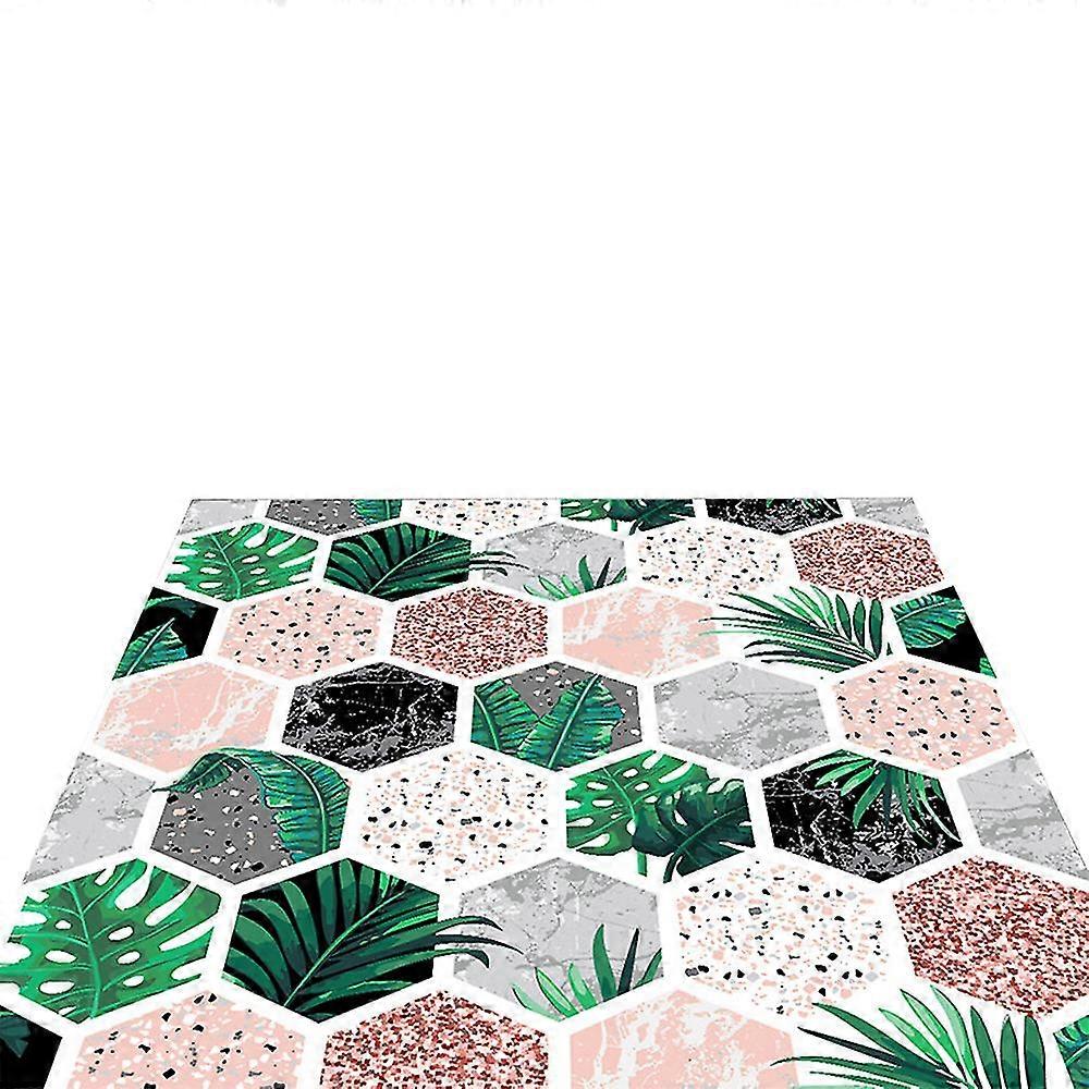 Non Slip Fast Dry Super Absorbent Geometry Modern Bathroom Carpet