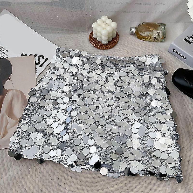 Yitimoky flitteres magas derekú szoknya nőknek 2023 nyarán Új koreai divat vékony miniszoknya elegáns A Line alkalmi Y2k szoknya