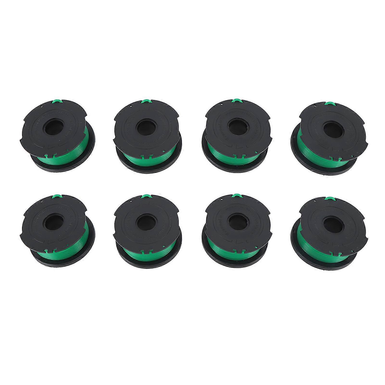 8 Pack 0.080in String Trimmer Replacement Spool Auto Feed String Trimmer Line Spool for SF080