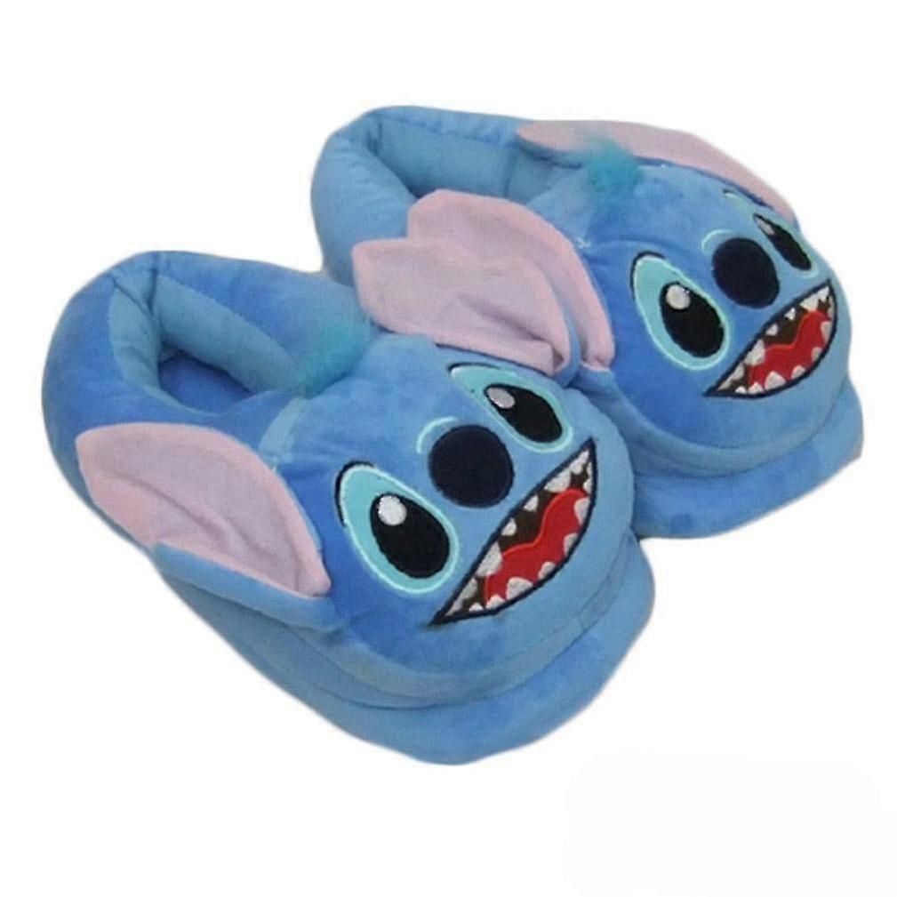 Stitch Plush Warm Shoes Stitch With Cotton Slippers
