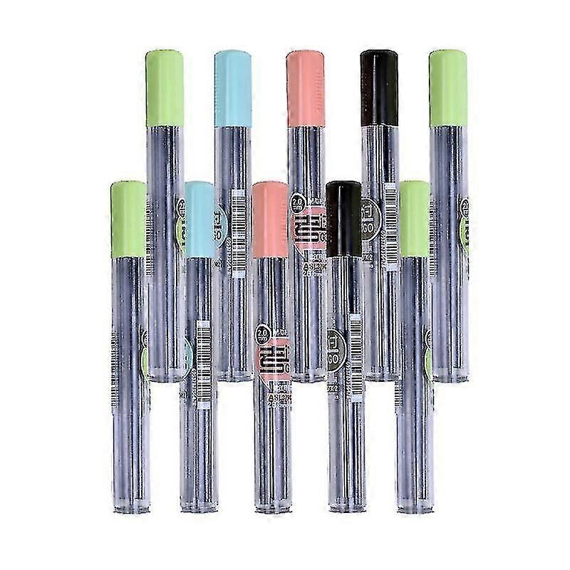 2pcs 2b Mechanical Pencils With Pencil Sharpeners 2.0mm Replaceable Automatic Pencils Press Pens Kids School Office Stationery