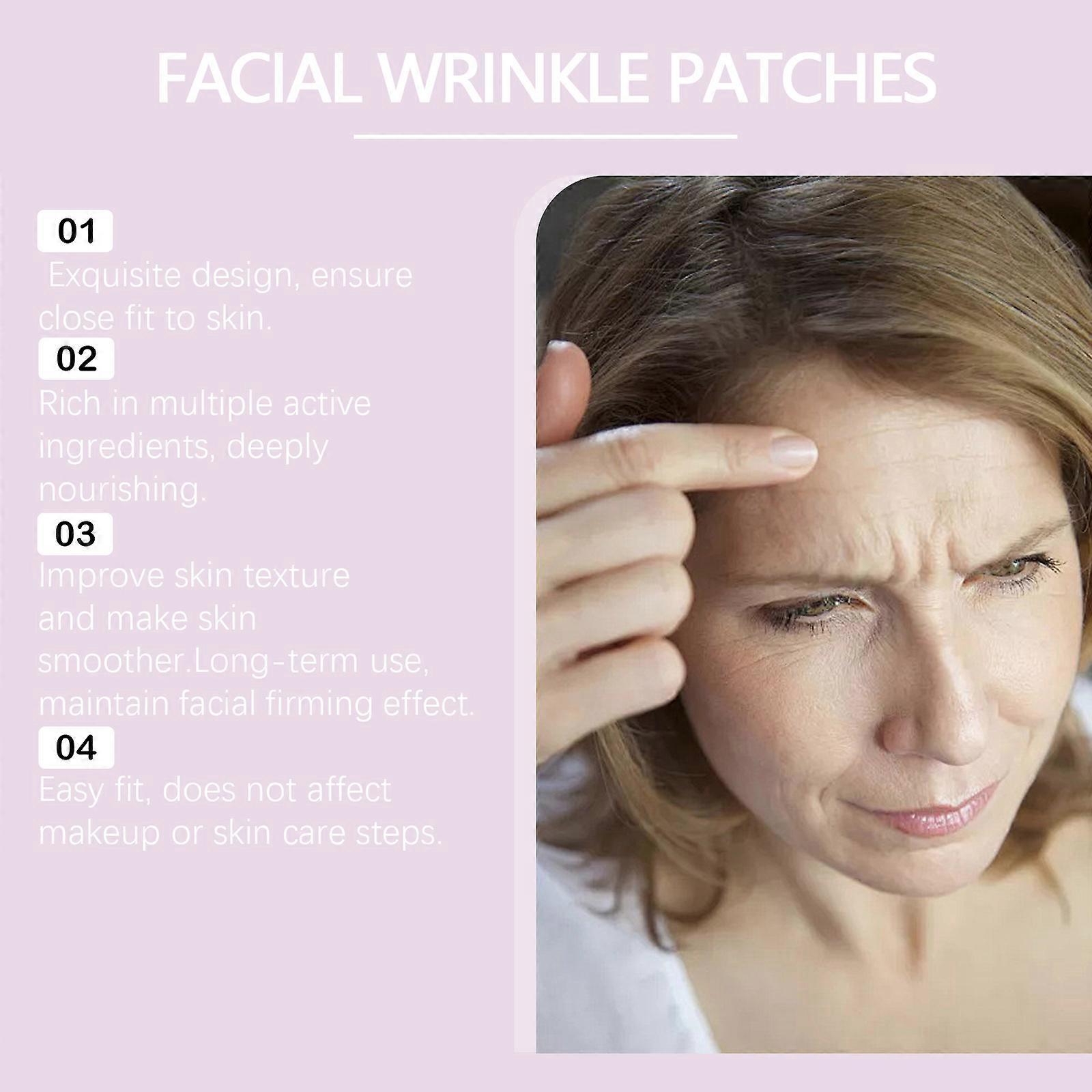 Forehead Wrinkle Patches for Anti-Wrinkles: Overnight Face Wrinkles Patches to Lift Smile Lines for Women 12pcs, Nasolabial Folds Fine Lines Overnight
