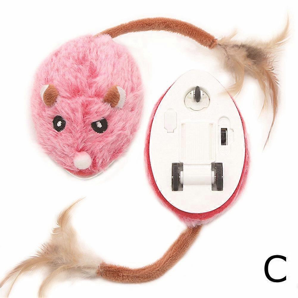 Smart Cat Toy Electric Mouse Interactive Toy Self-Playing Kitten Toy USB Charged