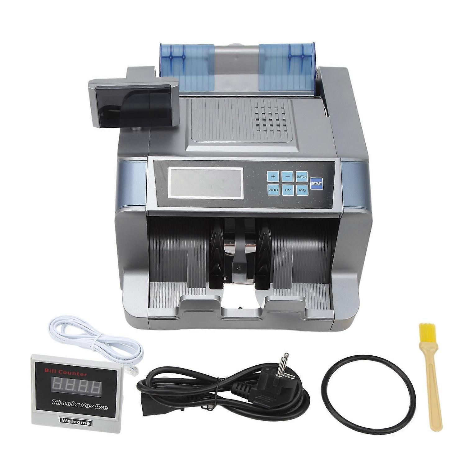 728D UV 3MG Money Counter LCD Display Multifunctional Bill Cash Counting Machine for Supermarket Mal
