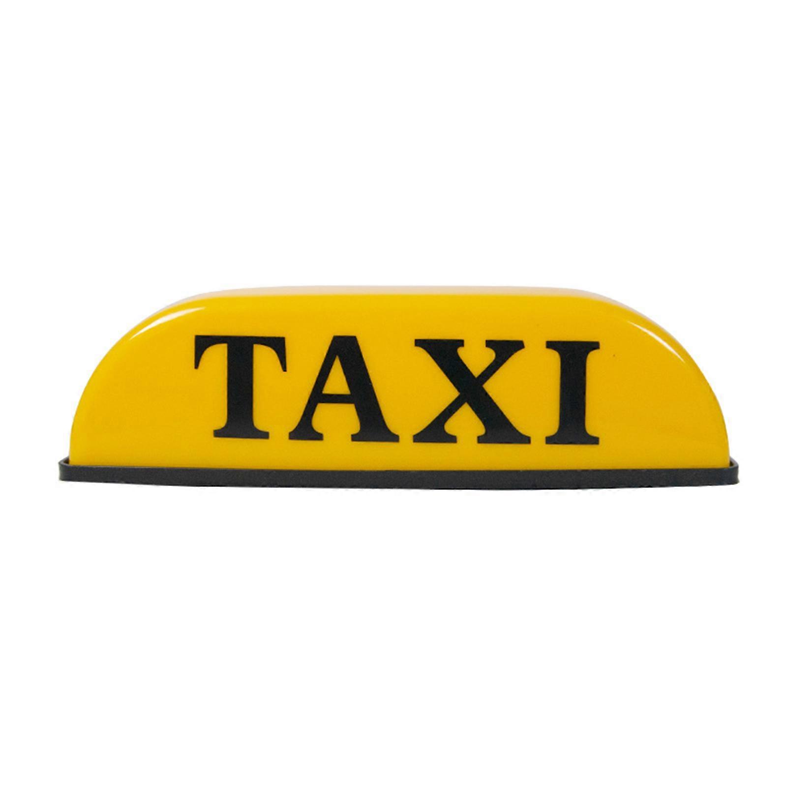 12V Taxi-Dachleuchte – Magnetisch, Wasserdicht, 4 Farben (Weiß/Rosa/Grün/Blau), Mit 3m Kabel, Für PKW-Dach