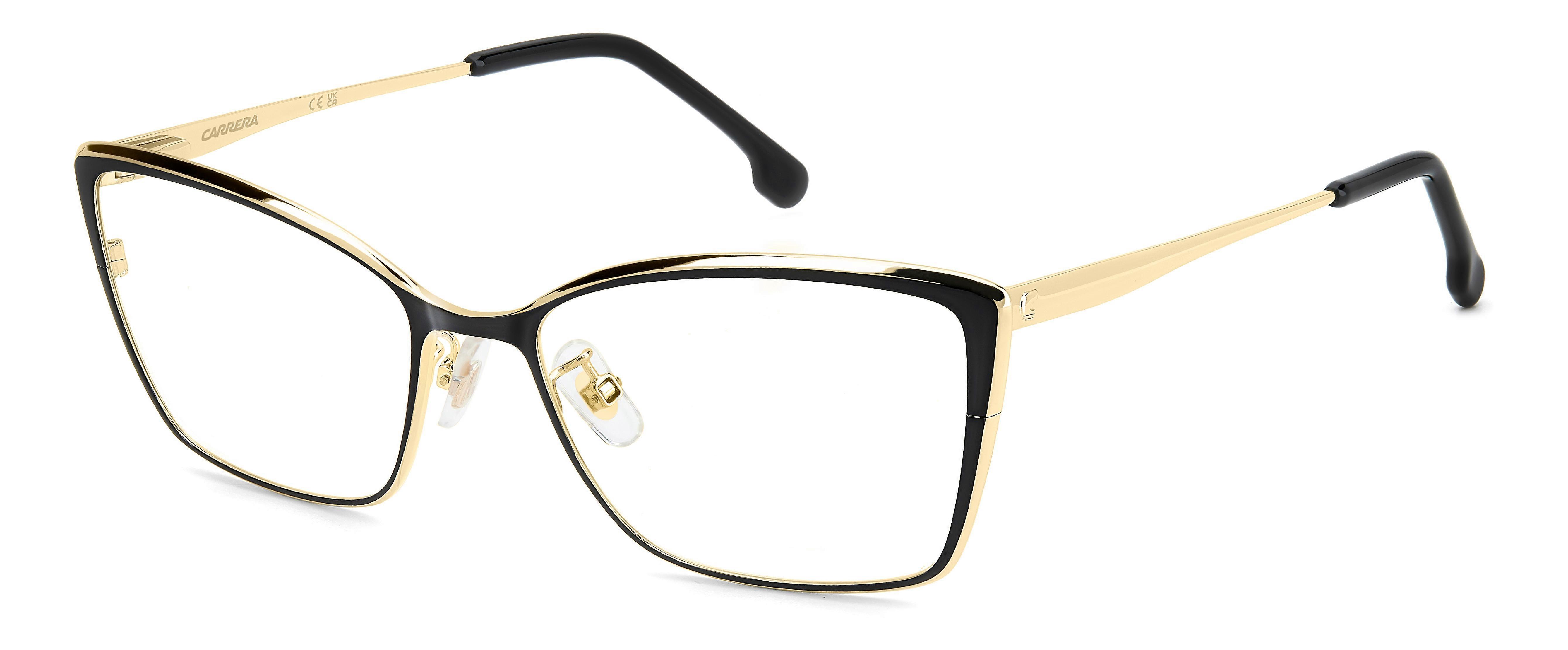 Eyewear Frames CARRERA CARRERA 3047 2M2 BLACK GOLD 54/17/140 WOMAN