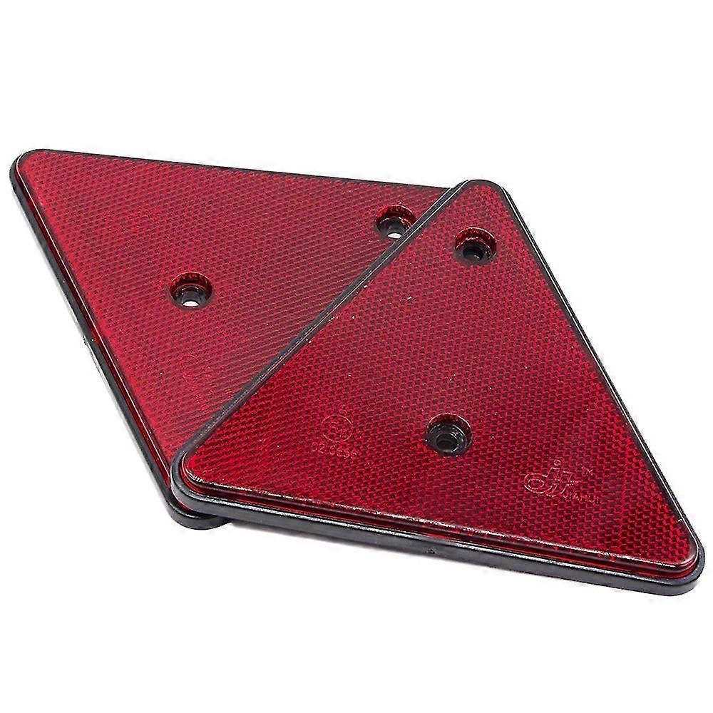 Reflector, Safty Rear Red Reflector Reflector Trailer Light E11trailers 2pcsred