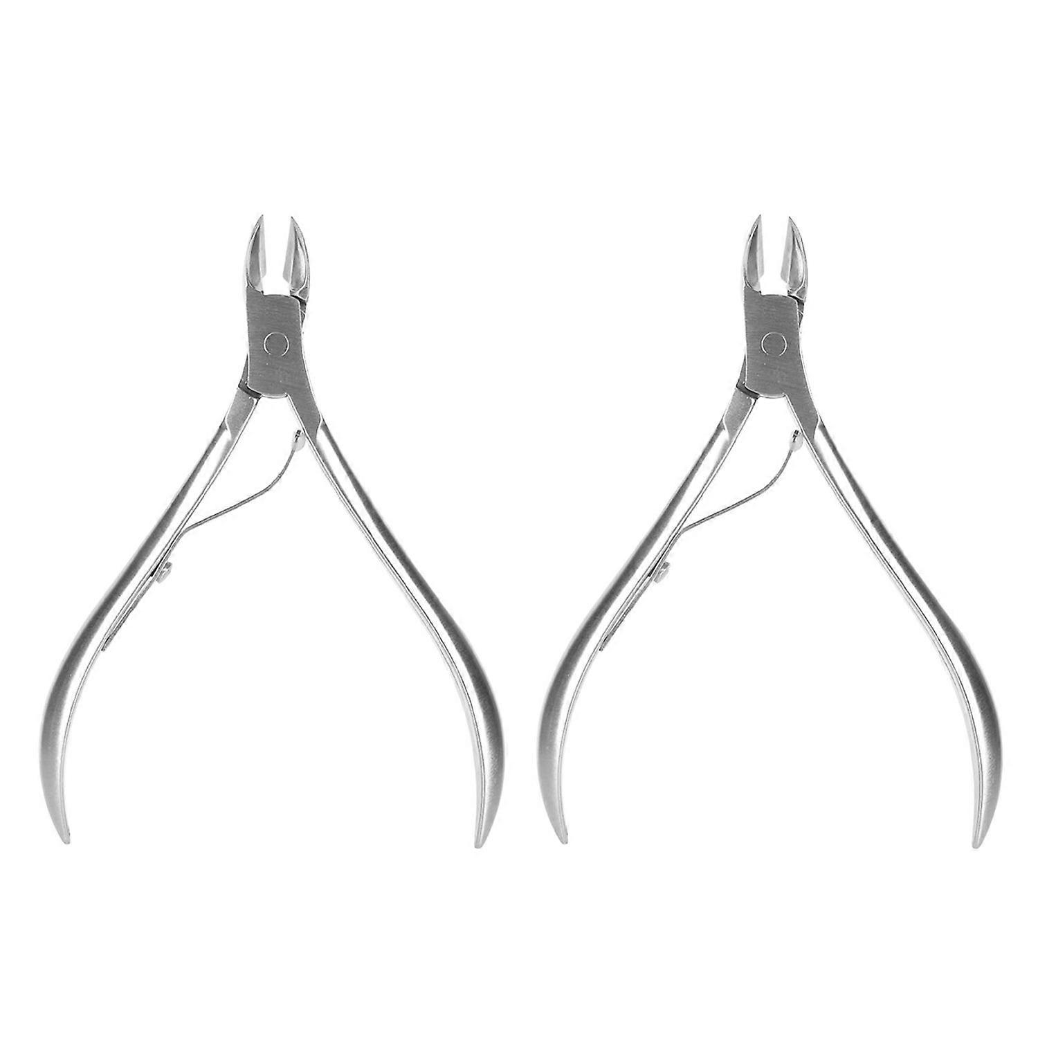 2pcs Flush Cutter Professional High Accuracy Comfortable Grip Wire Cutter for Musical Instruments El