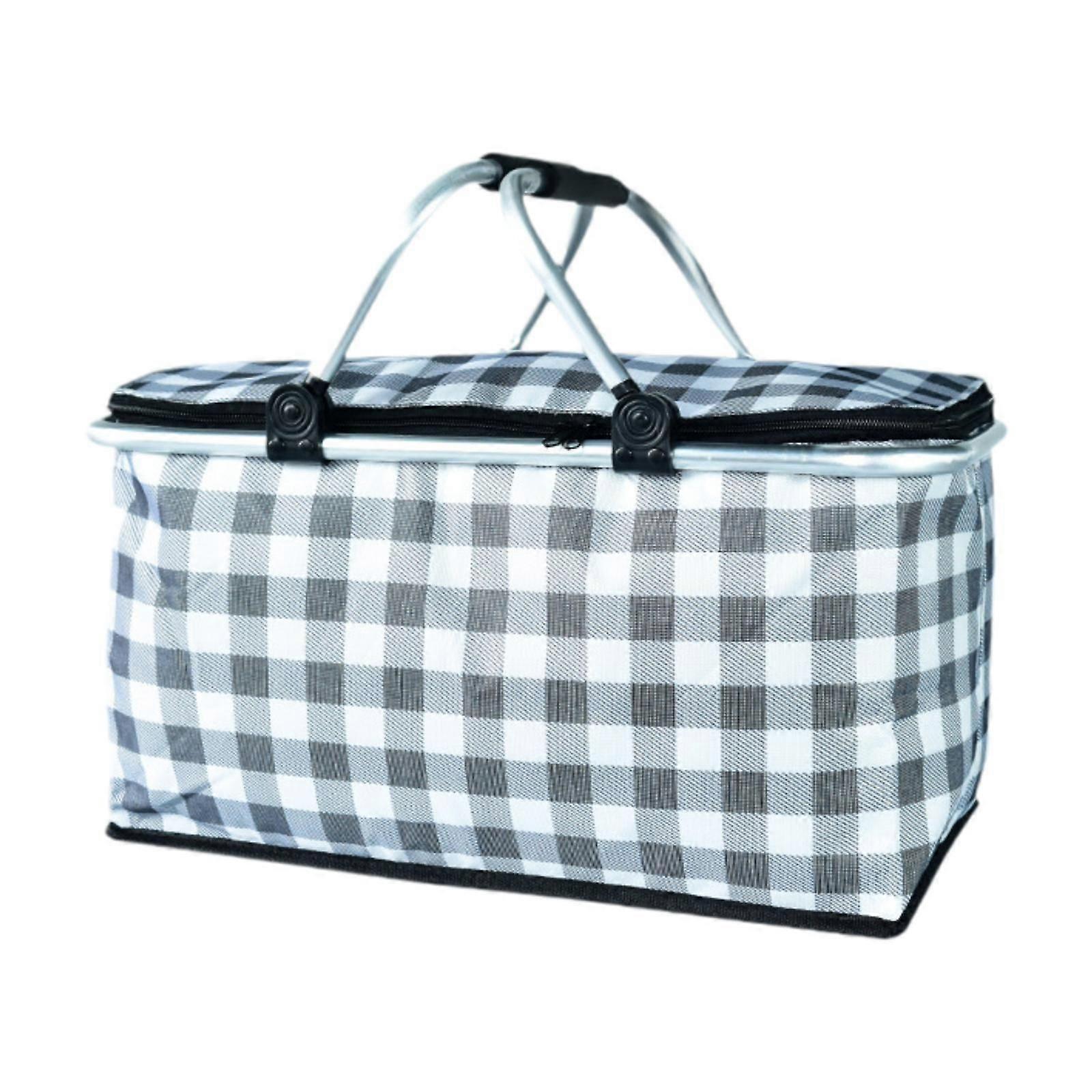 Cooler Bag with Leakproof Liner with Sturdy Handles for Catering Picnic Work Red