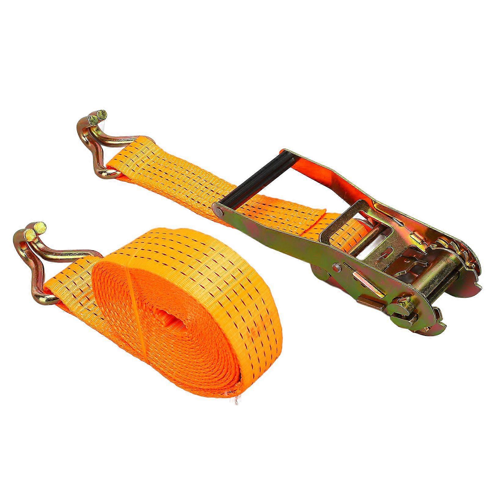 Ratchet Strap 5 Meters 5 Tons Heavy Duty Polyester Webbing Ratchet Strap For Heavy Truck MK4340