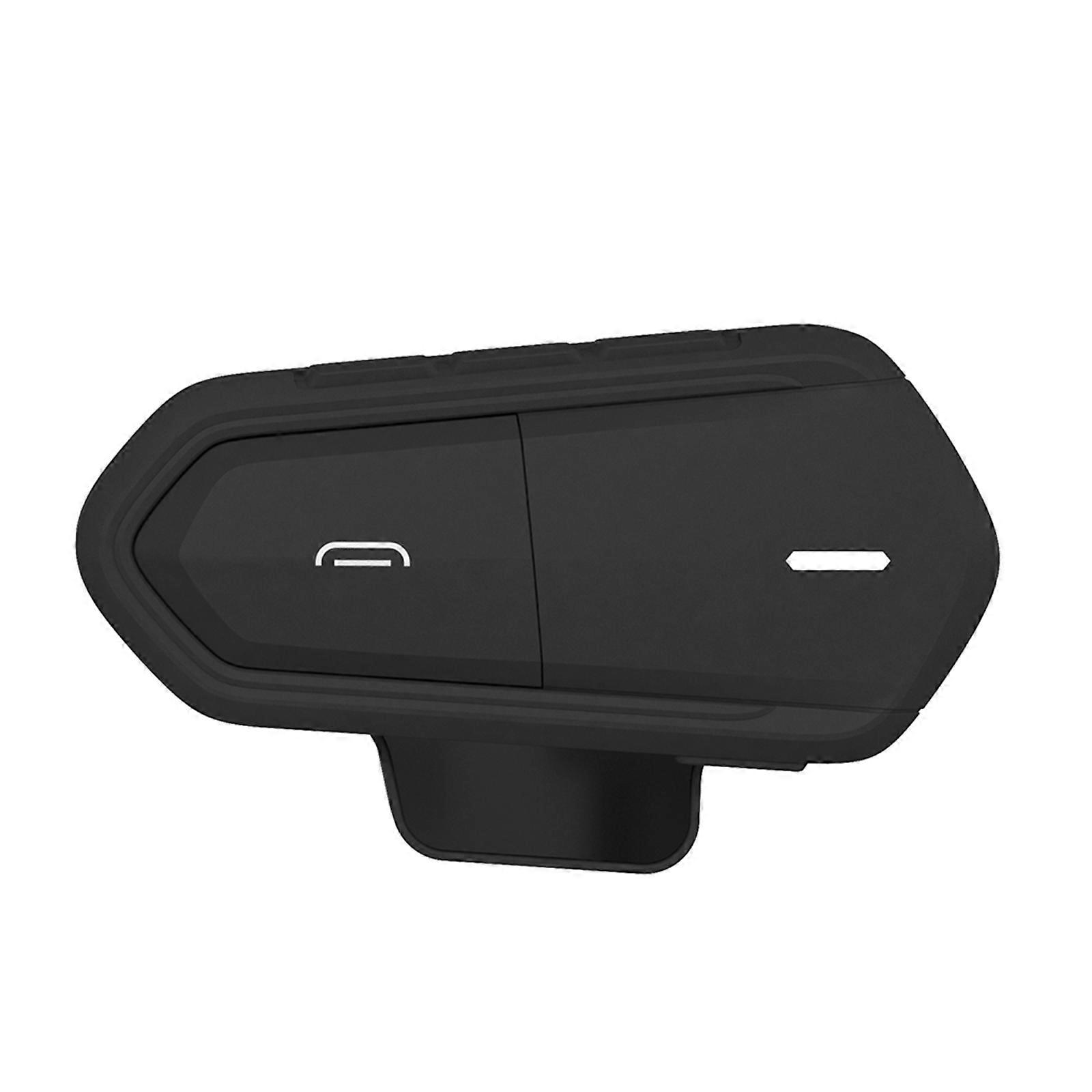 QTB35 Motorcycle Helmet Bluetooth 4.2 Headset Low Power(black)