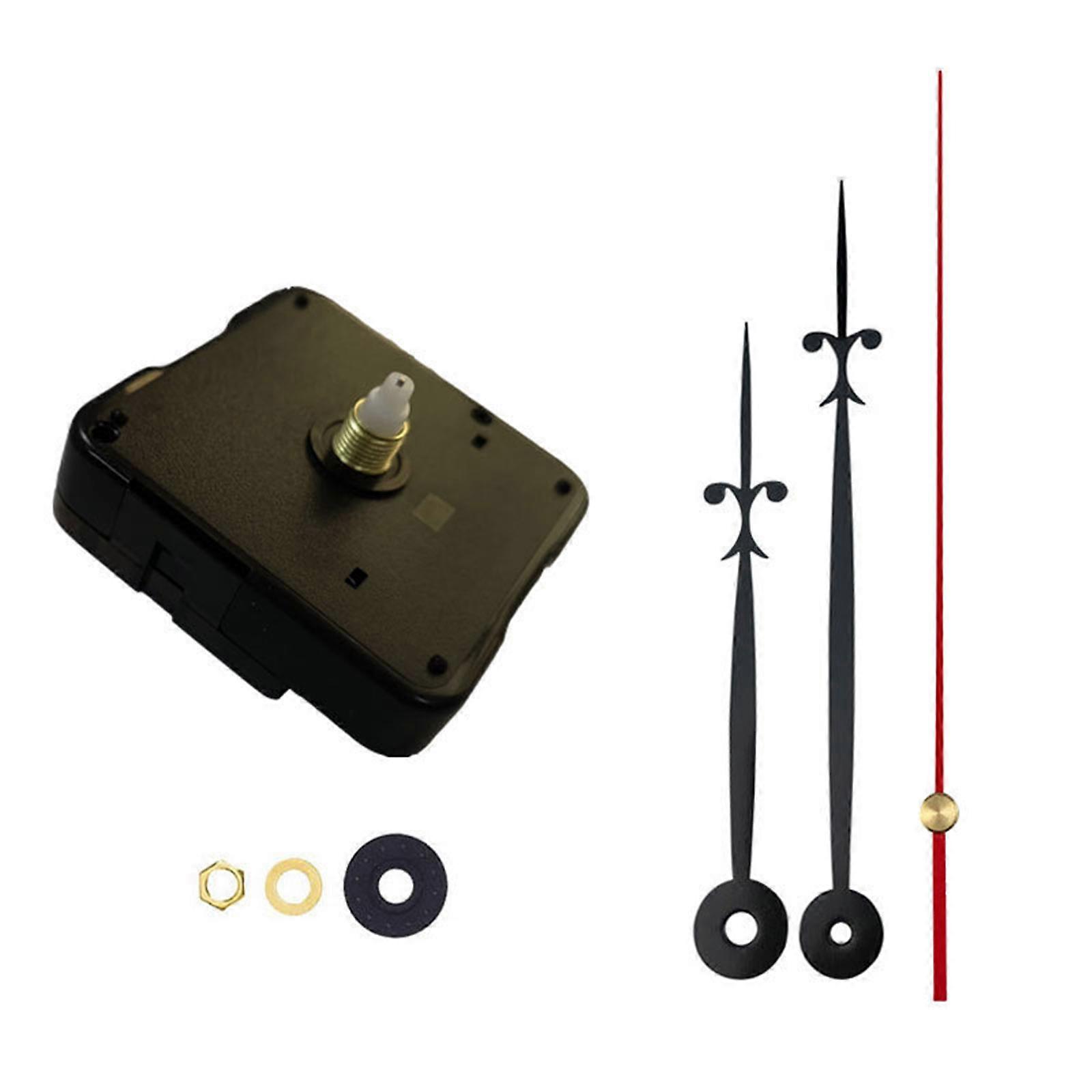 High Torque Shaft Clock Movement with Hands Sweep Wall Clock Accessories Mechanism with Long Hands Clock Supplies
