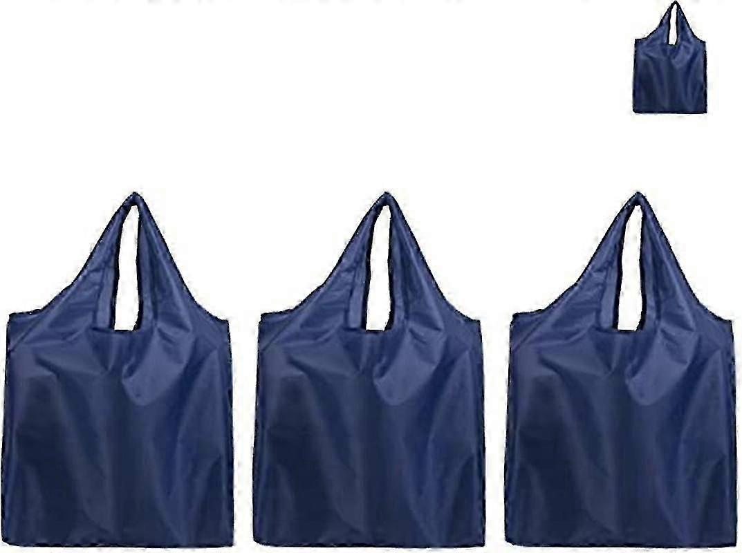 재사용할 수 있는 식료품 경량 쇼핑백 접히는 쇼핑백 빨 수 있는 3 PC