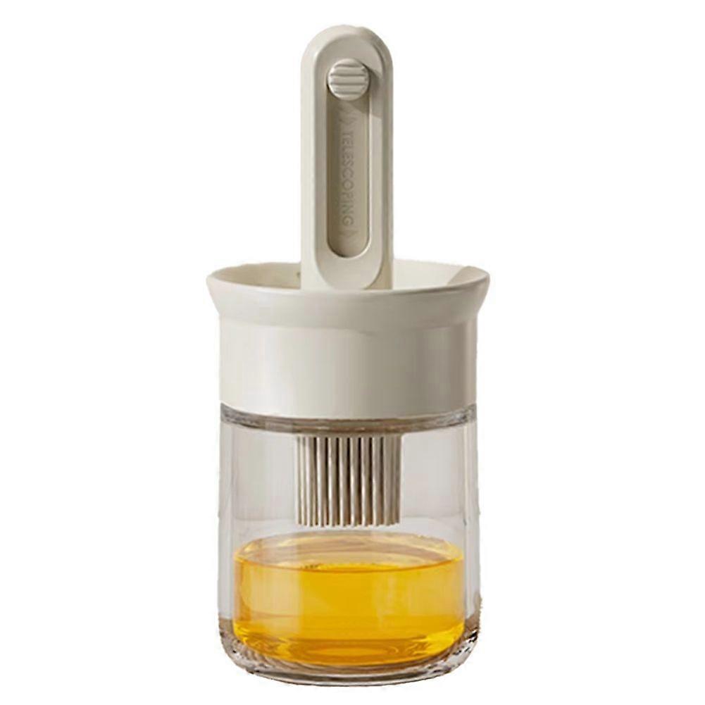 Adjustable Telescopic Oil Brush with Integrated Bottle,High Temperature ,Ideal for Kitchen,Barbecue