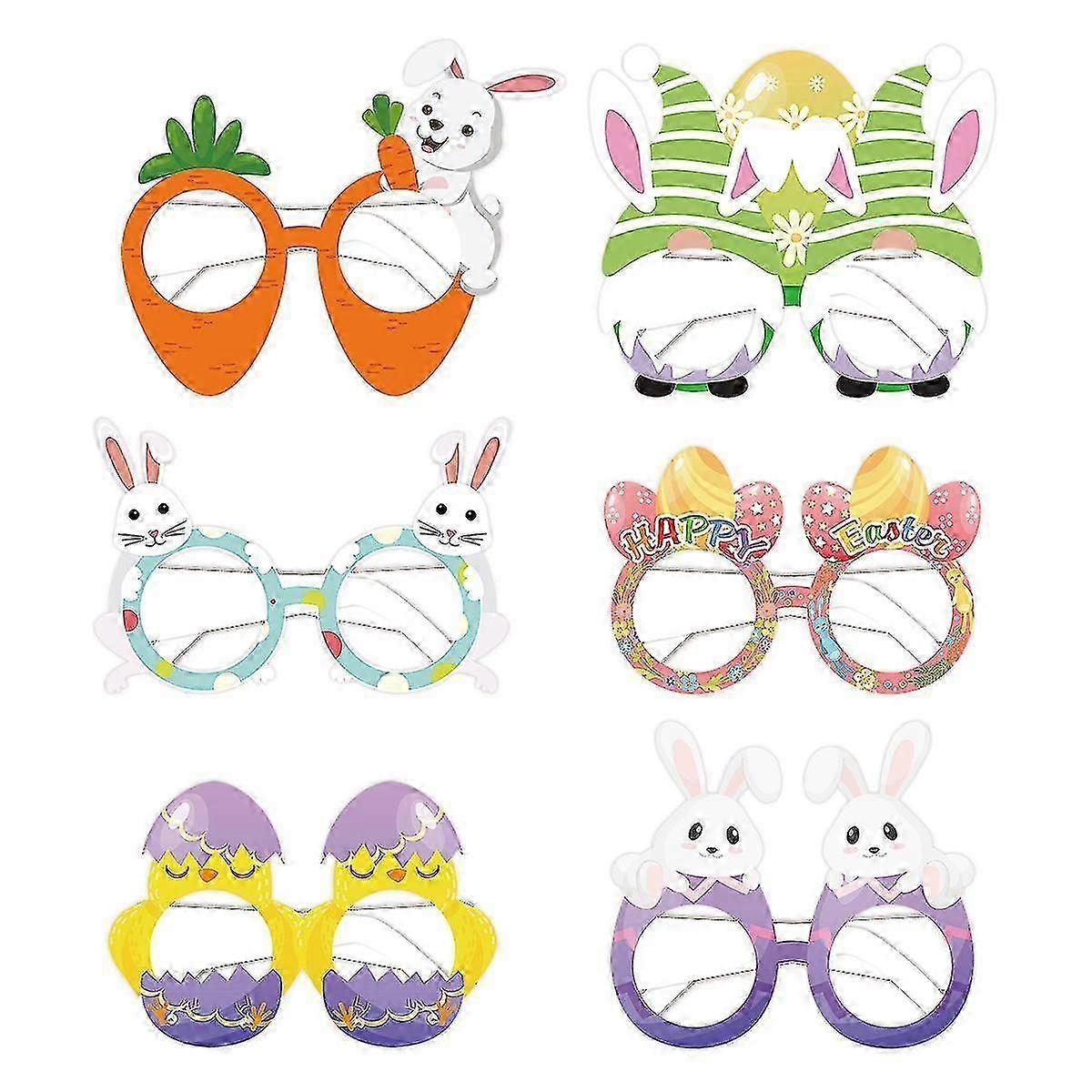12pcs Easter Party Glasses, Easter Decorations