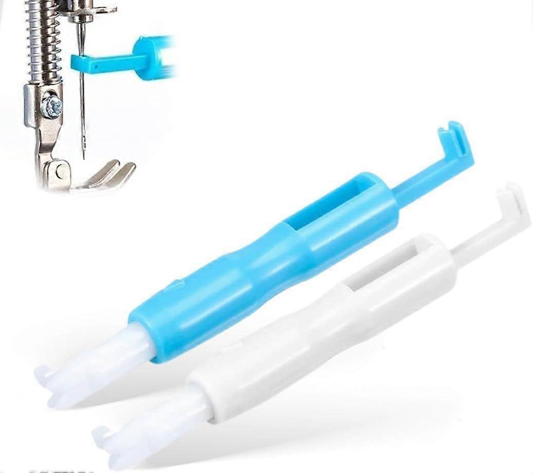 Pack Needle Threading Aid for Sewing Machine Quick Needle Threader Automatic Sewing Needle Threader Plastic Needle Threader Tool for Sewing Machine T