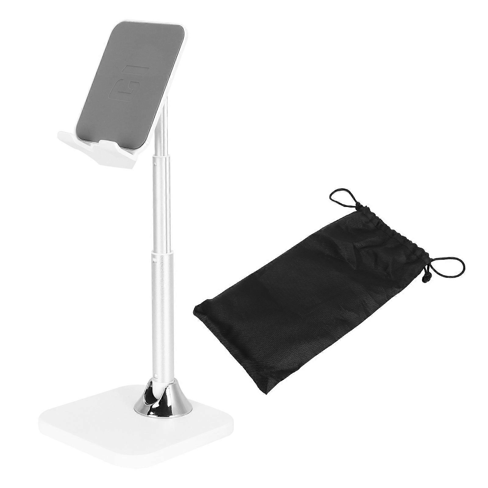 Universal Folding Tablet Holder Stand - Adjustable Mobile Phone Stand for Live Streaming, Compatible with All Devices, Lightweight Design