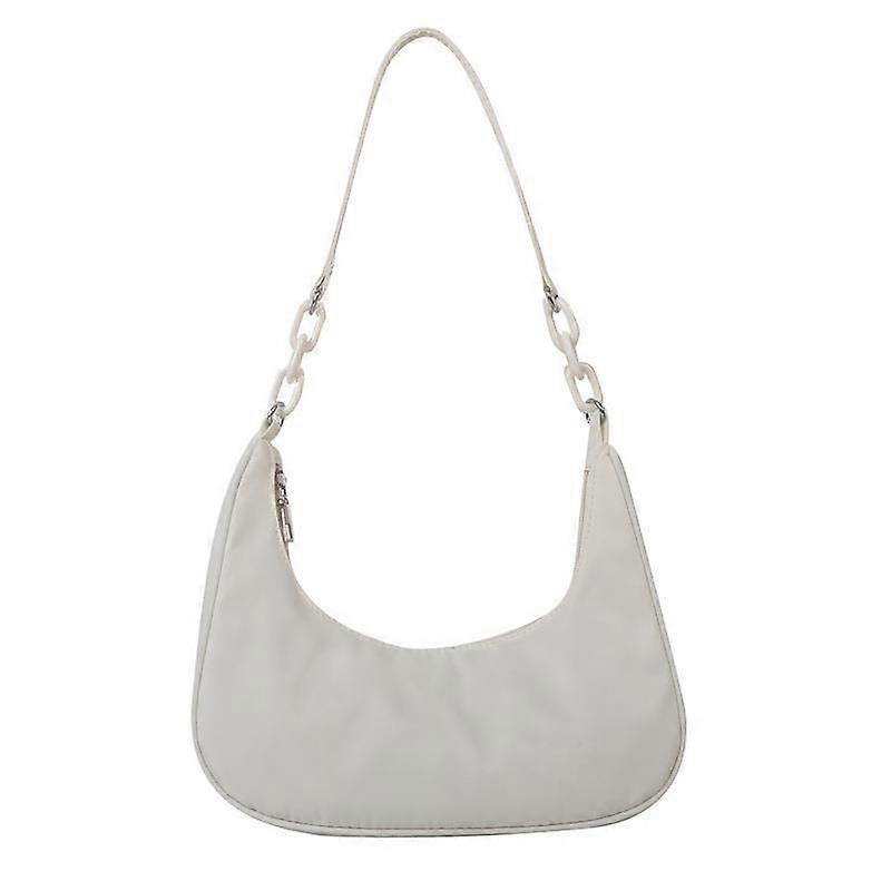 حقيبة كتف حقيبة يد نسائية ، حقيبة يد عتيق ، حقيبة كتف نسائية 90s ، حقيبة صغيرة قماش حقيبة أزياء حقائب يد للنساء أبيض