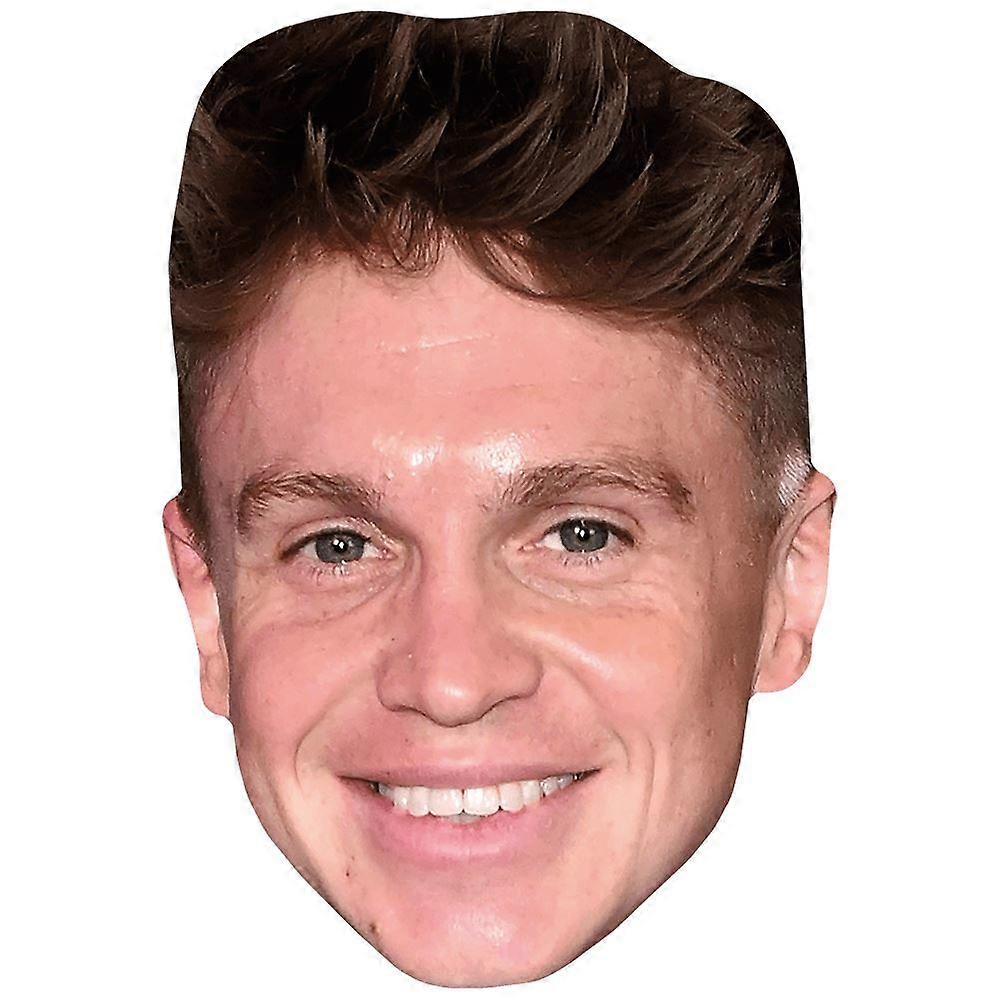 Joe Weller (Smile) Celebrity Mask, Flat Card Face