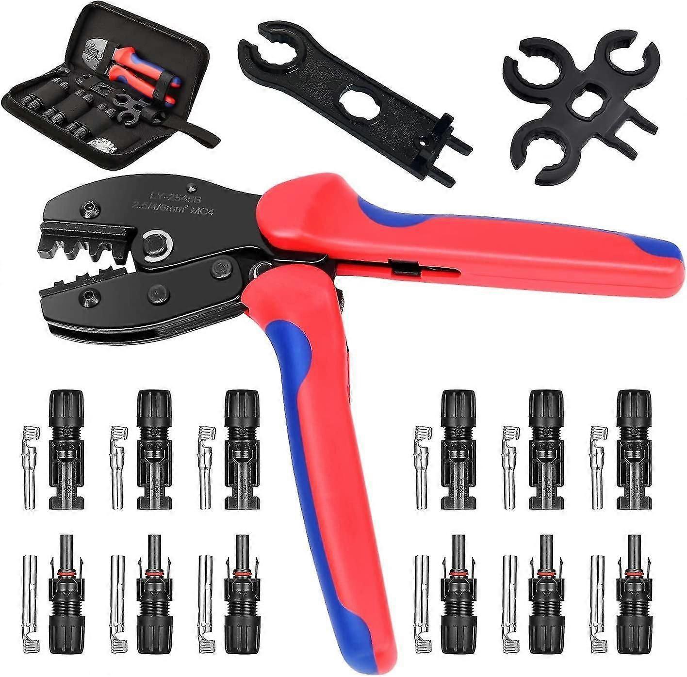 Photovoltaic Solar Crimper Mc4 Terminal Hand Tool Set