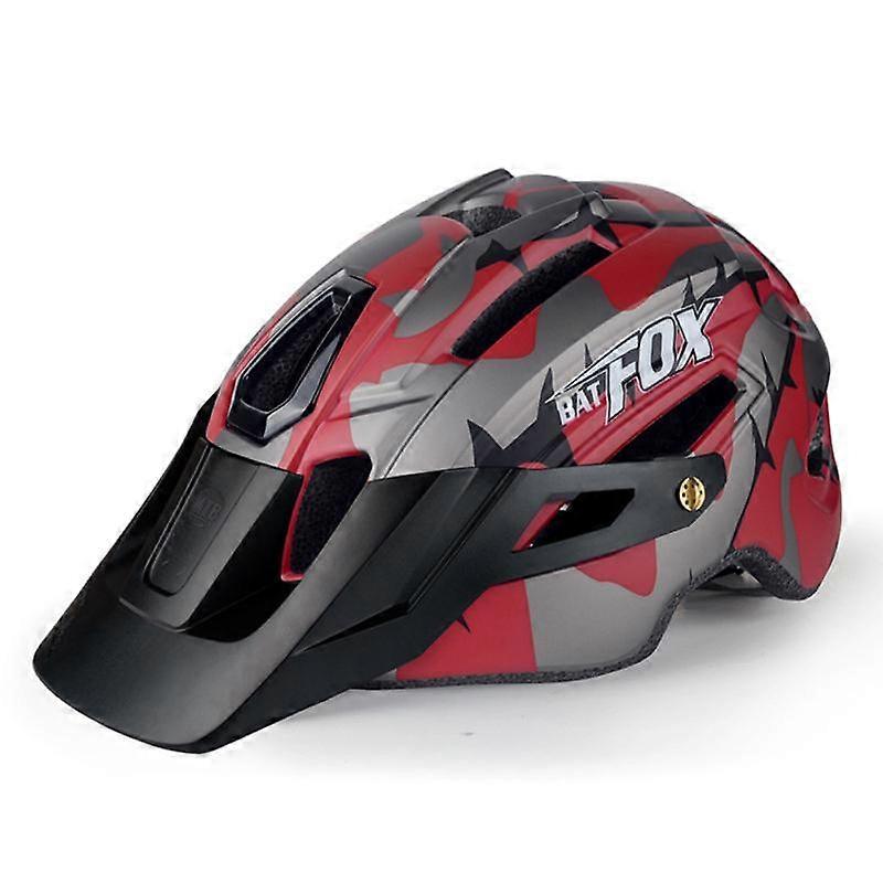 Bicycle Helmet Mountain Bike Integrated Riding Safety Helmet With Warning Light