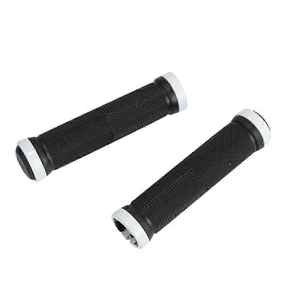 2PCS Bike Bicycle MTB Handlebar Grips Rubber Handle Grips Slip