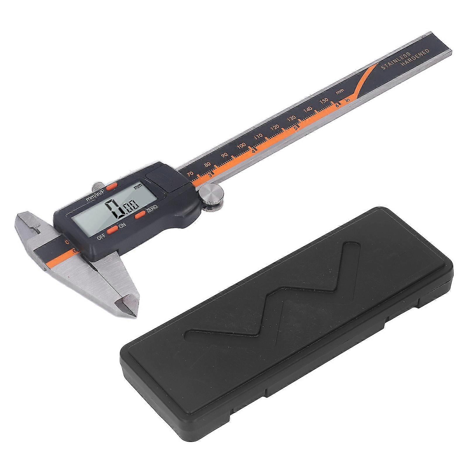 Digital Display Caliper Stainless Steel Electronic Caliper Measuring Tool for Diameter Depth