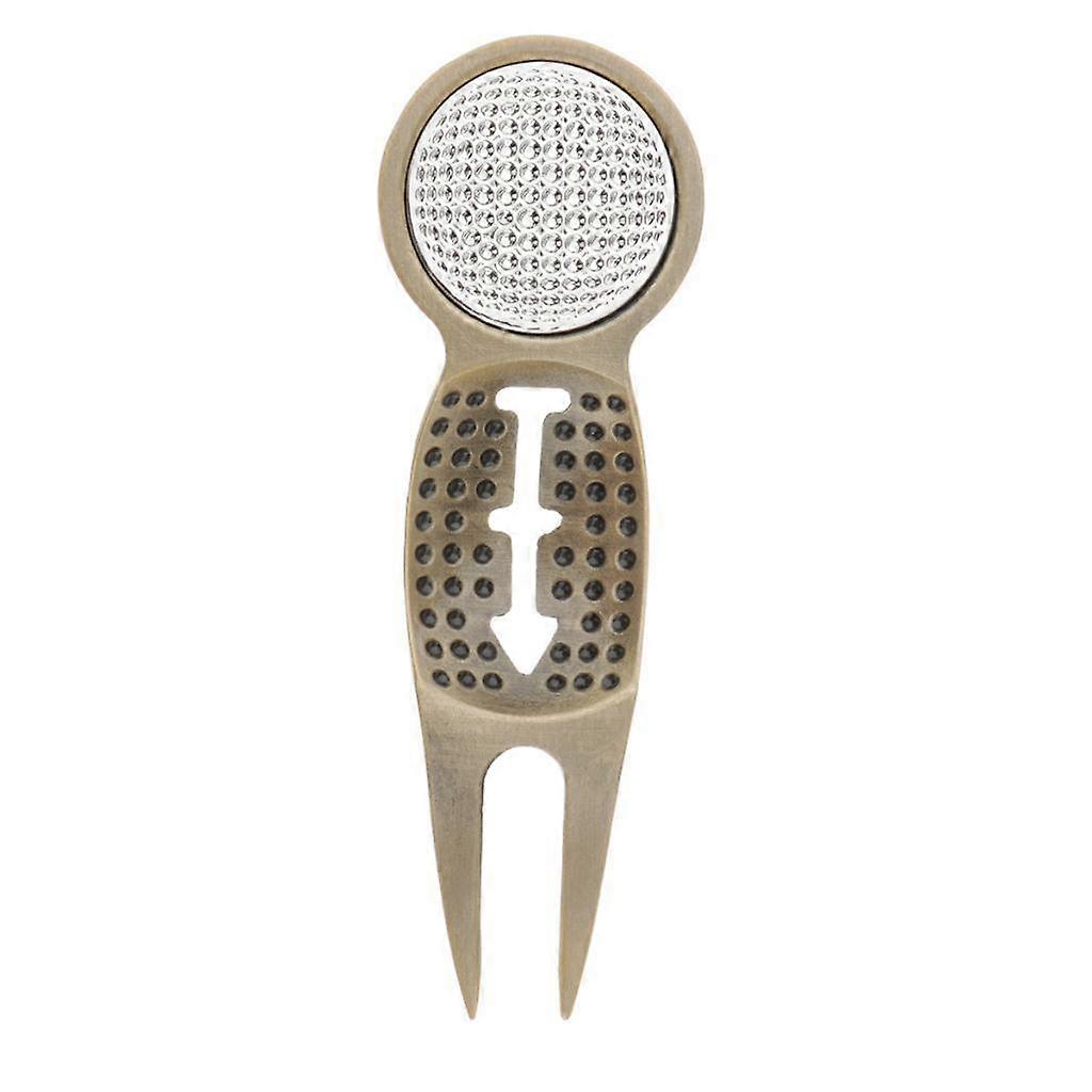 Golf Divot Repair Tool With Ball Marker And Golf Ball Alignment Tool, Easy,